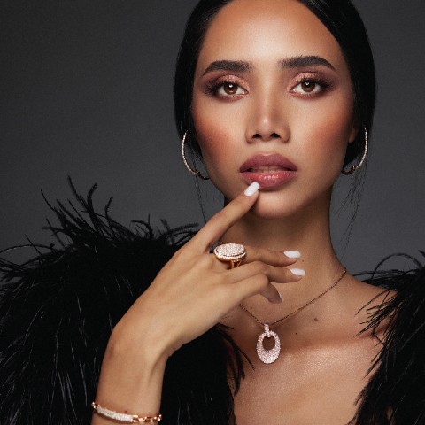 Image title rose gold jewelry