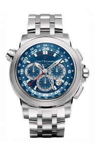 A TAG Heuer watch from the Quartz Chronograph collection features a simple chronograph complication
