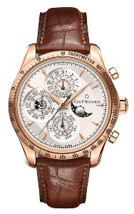 A Carl F Bucherer watch from the ChronoPerpetual collection features a perpetual calendar complication