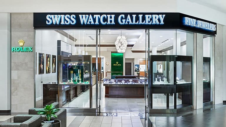 Swiss watch 2025 gallery sale